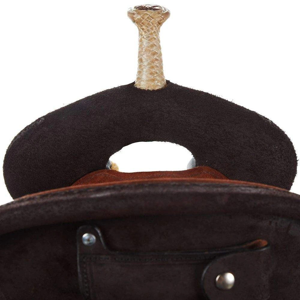 Reinsman Circle Y Martha Josey-Mitchell Featherweight Contender Barrel Saddle 3 Reinsman Circle Y Martha Josey-Mitchell Featherweight Contender Barrel Saddle - Image 3