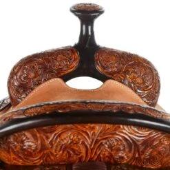 Martin Saddlery Martin Saddlery Weathered Antique & Dark Framed 1/4 Tooled Team Roper 5 Martin Saddlery Martin Saddlery Weathered Antique & Dark Framed 1/4 Tooled Team Roper -Cowboy Store NRS 01 7725 03