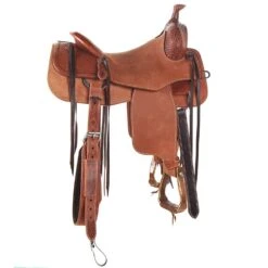 Martin Saddlery NRS 1/4 Breed Basket Stamp Performance Saddle -Cowboy Store NRS 28NBS 1
