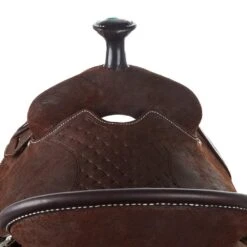 Martin Saddlery Martin Saddlery Chocolate Hard Seat Team Roper -Cowboy Store NRS 6751 2
