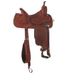 Martin Saddlery Chest Crown C With Painted Buckstitch Barrel Saddle 6 Martin Saddlery Chest Crown C With Painted Buckstitch Barrel Saddle -Cowboy Store NRS 97CROBS 1