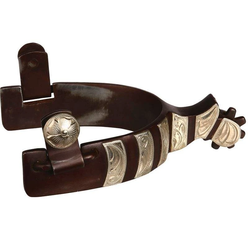 Blessing Bits Brown Antique Finish Roping Spur 2 Blessing Bits Brown Antique Finish Roping Spur - Image 2