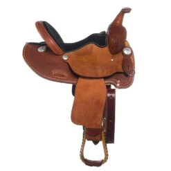NRS Barrel Racer Youth Saddle With Padded Seat -Cowboy Store RK020 2
