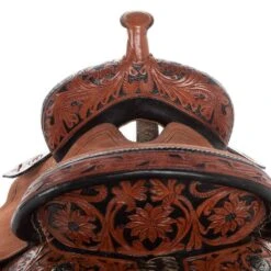 Tough 1 12in. Dublin Youth Barrel Saddle -Cowboy Store RK222 21