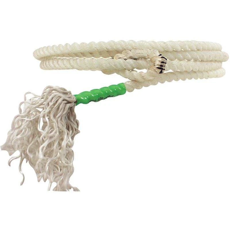 Lyles Lariats 7 1/2 Ft White Steer String 2 Lyles Lariats 7 1/2 Ft White Steer String - Image 2
