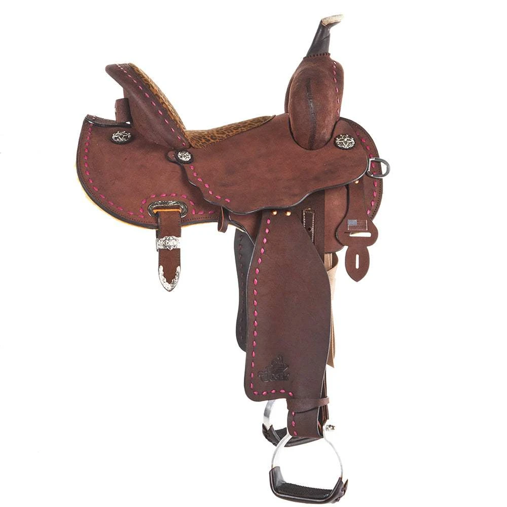 Reinsman Martha Josey Cash Go Round 13 1/2 Inch Barrel Saddle 2 Reinsman Martha Josey Cash Go Round 13 1/2 Inch Barrel Saddle - Image 2