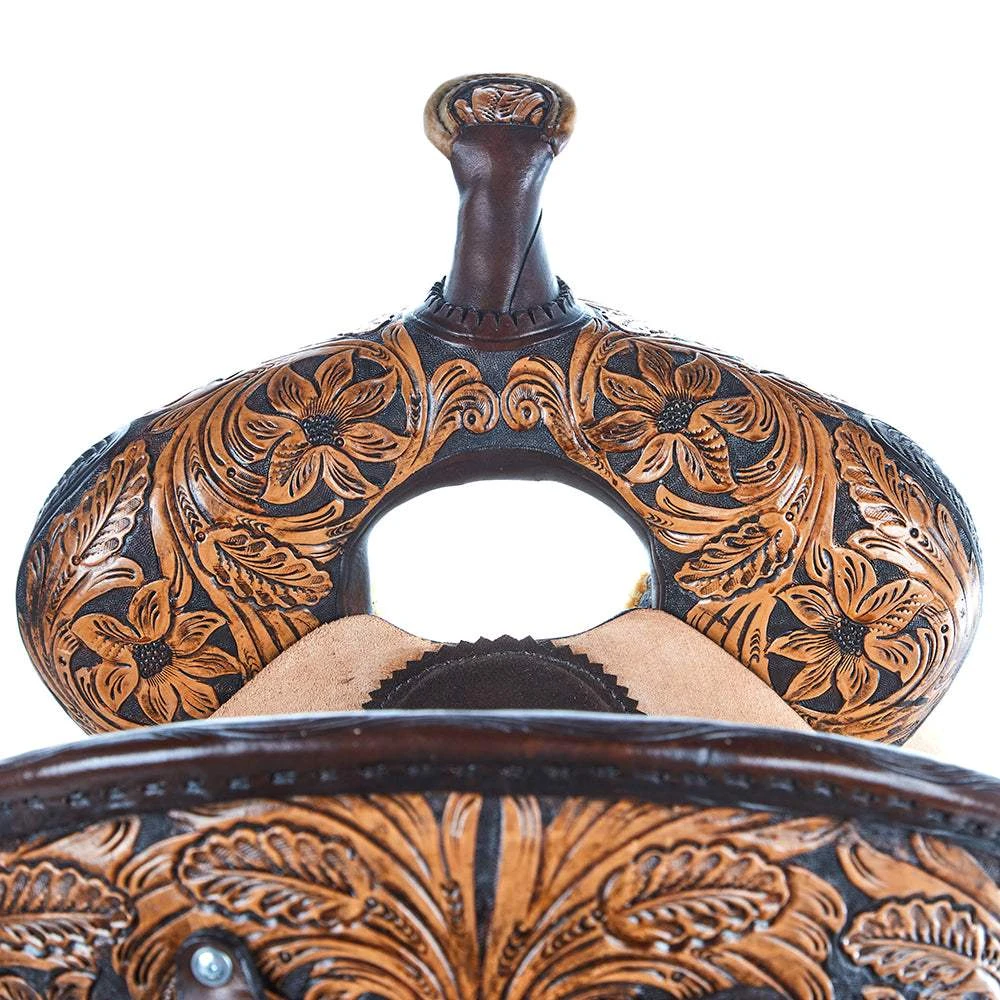 Reinsman Martha Josey Cash Rancher 14 1/2 Inch Barrel Saddle 3 Reinsman Martha Josey Cash Rancher 14 1/2 Inch Barrel Saddle - Image 3