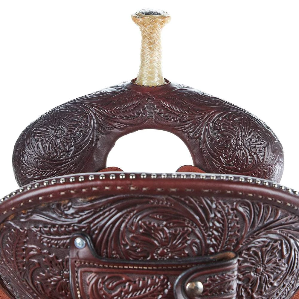 Circle Y Saddlery Martha Josey Ultimate Cash 14 Inch Barrel Saddle 3 Circle Y Saddlery Martha Josey Ultimate Cash 14 Inch Barrel Saddle - Image 3