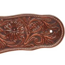 Martin Saddlery Men's Chocolate Mountain Daisy Dove Wing Spur Straps 8 Martin Saddlery Men's Chocolate Mountain Daisy Dove Wing Spur Straps -Cowboy Store SSDWCHMD 3