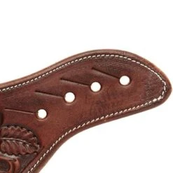 Martin Saddlery Men's Chocolate Mountain Daisy Dove Wing Spur Straps 9 Martin Saddlery Men's Chocolate Mountain Daisy Dove Wing Spur Straps -Cowboy Store SSDWCHMD 4
