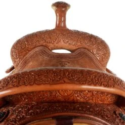 Tomahawk 1/2 Breed Floral Team Roper With Full Border -Cowboy Store TH 0005 04